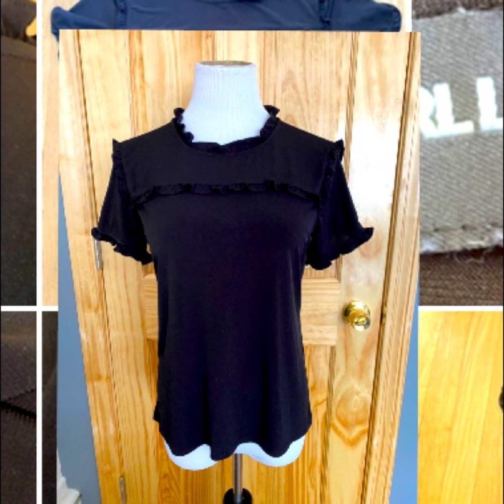 Karl Lagerfeld of Paris Black Top.
